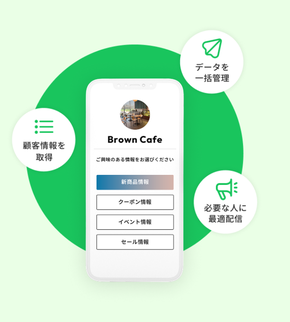 LINE公式アカウント CRMオプション